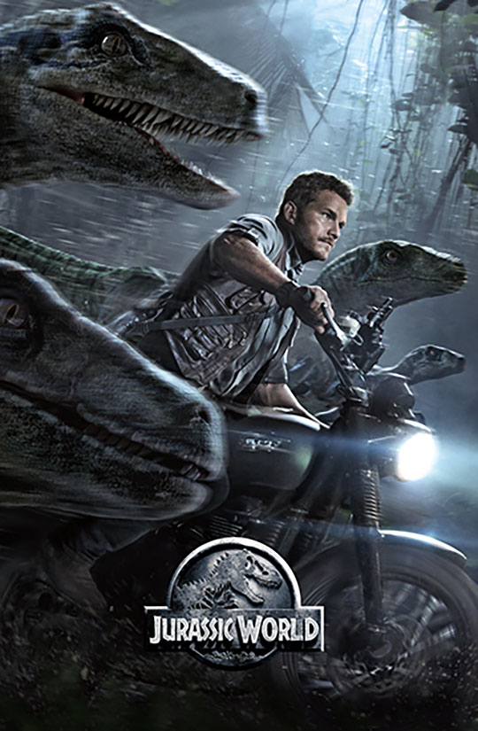 Jurassic World Cover Art